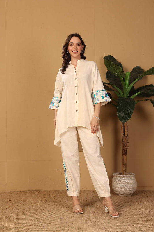 Ivory Petals Coord Set