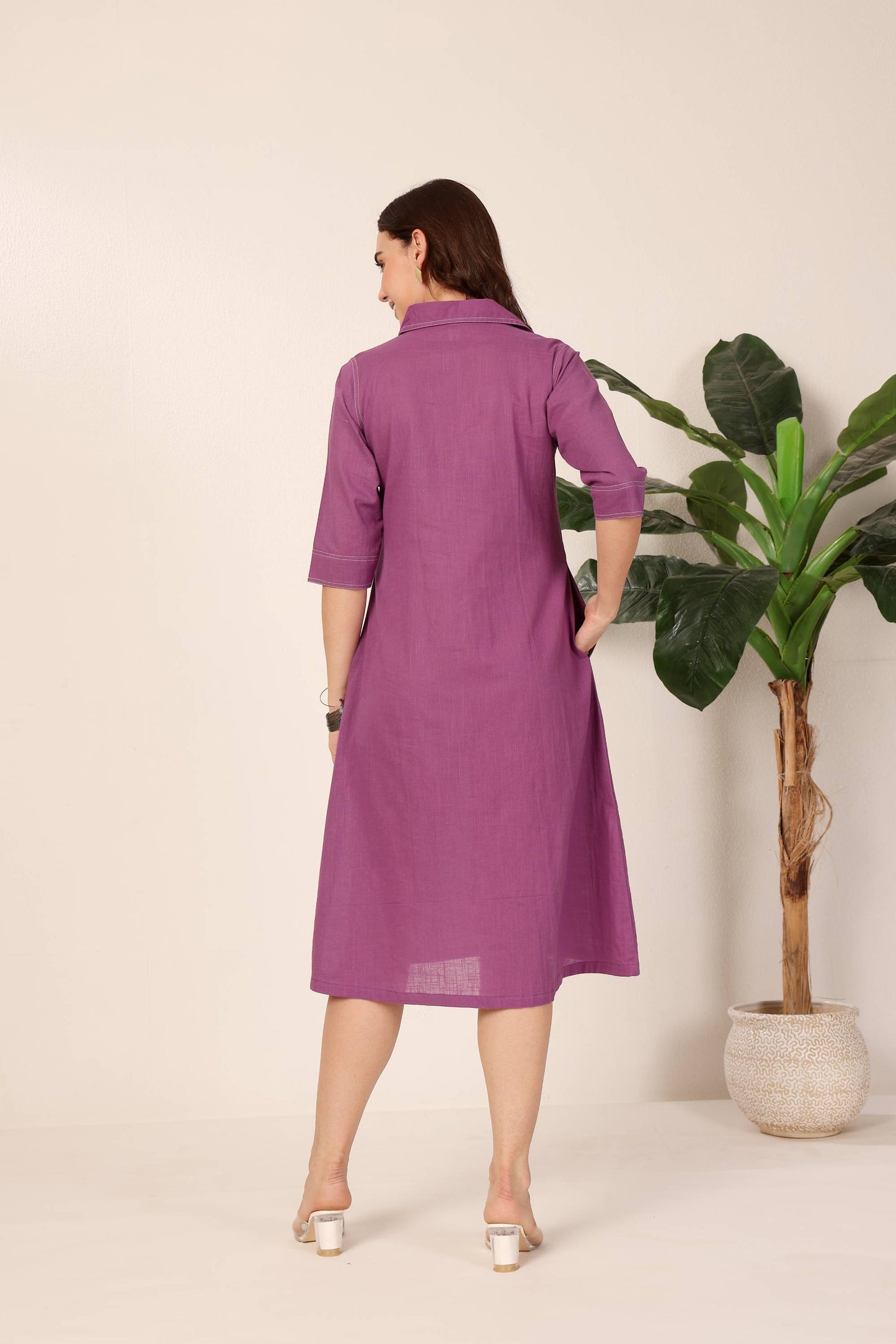 Minimal Threadplay Dress