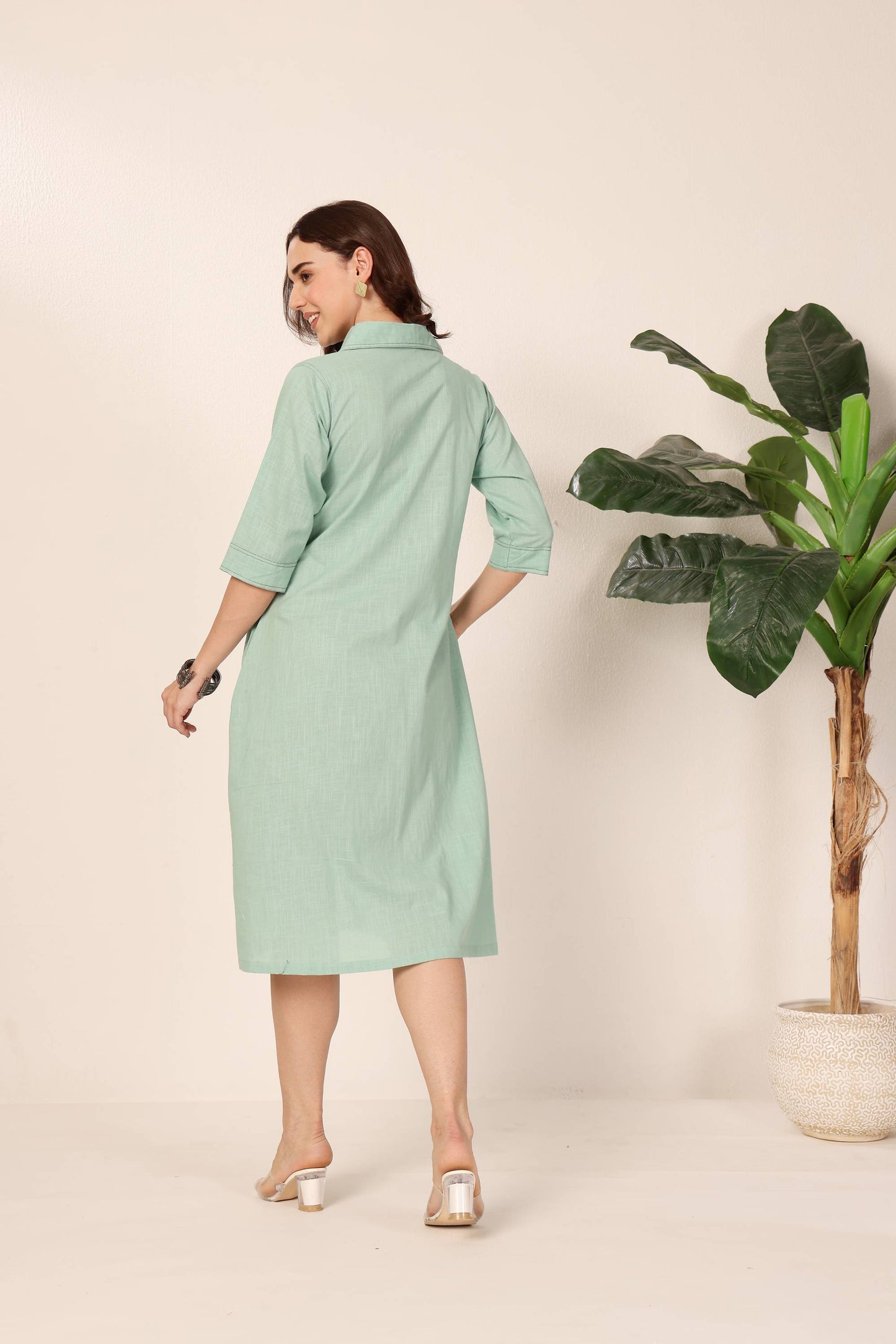 Minimal Threadplay Dress
