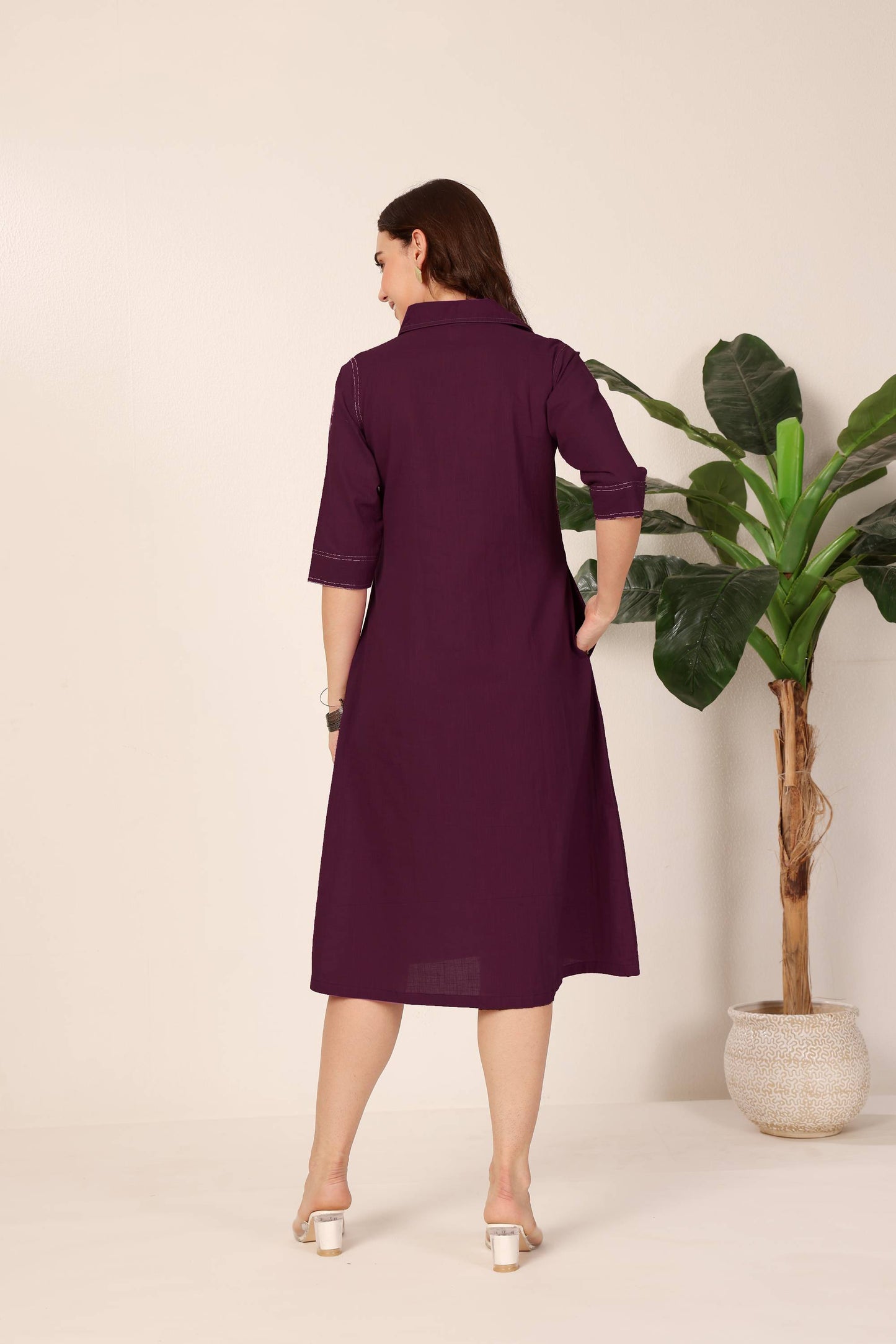 Minimal Threadplay Dress