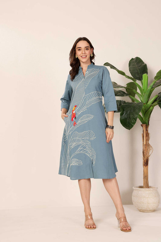 Macau Botanical Dress