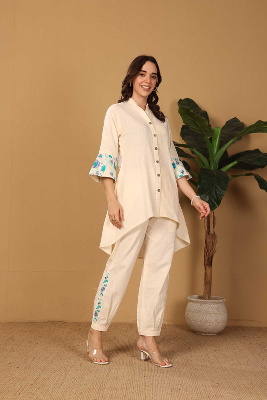 Off White Co-ord Set
