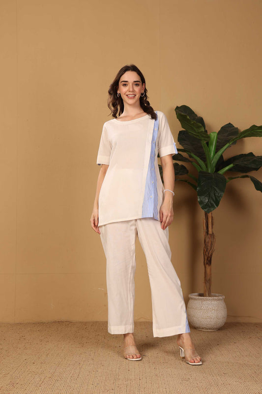 Off-white Co-ord Set