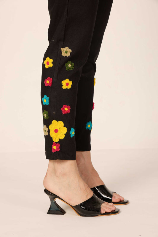 Black Pop Bloom Bottom